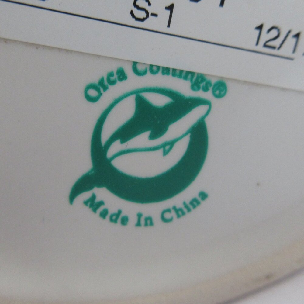 "Java Nagila" Orca Coatings 12 oz White Coffee Mug Judaica Farmhouse Style NEW - Picture 4 of 9